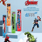 Duvon Plus Avengers Superheros Toothbrush Series Pack of 4