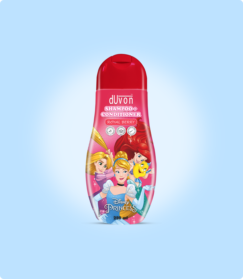 Duvon Disney Princess Kids Shampoo + Conditioner