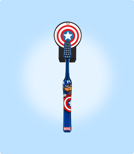 Duvon Marvel Captain America Kids Toothbrush